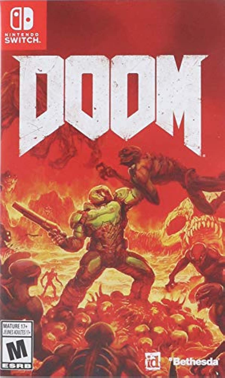 新品　switch DOOM Amazon.com: DOOM - Nintendo Switch : Nintendo of America: Video Games